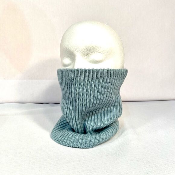 VINTAGE 1980’s HEAD USA NECK GATOR IN SEA-FOAM GREEN 100% NEW WOOL - Picture 1 of 4